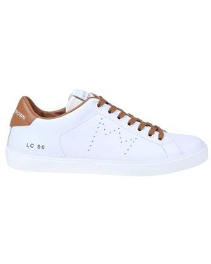 Leather Crown Low-Top Trainers - White