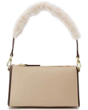 MANU Atelier Prism Zipped Shoulder Bag - Natural