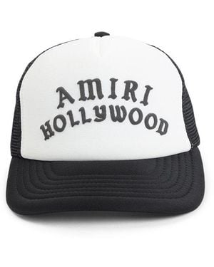 【国内即発】AMIRI Billiards Trucker Hat AMIRI BILLIARDS TRUCKER HAT - Black | AMIRI