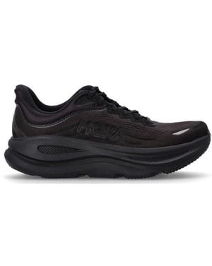 Hoka One One Bondi 9 Lace-Up Trainers - Black