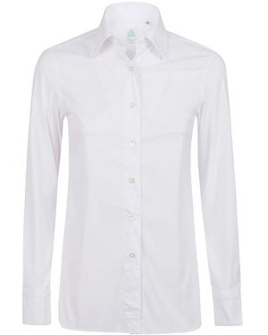Finamore 1925 Ivana Long Sleeve Shirt - White