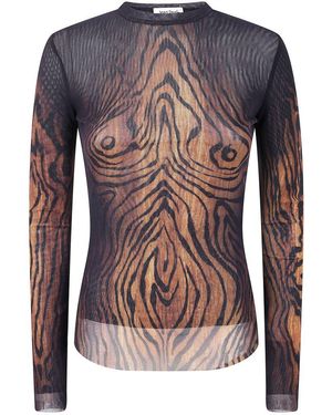 Jean Paul Gaultier The Wood Top - Blue