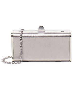 Coccinelle Liv Chained Clutch Bag - Metallic