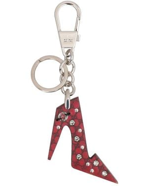 Gucci Shoe Pendant Key Ring - Red