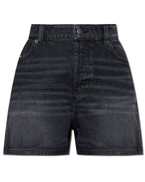 ショートパンツ DE-JIRO SHORTS DE-JIRO Denim shorts｜ブラック｜ウィメンズ｜DIESEL