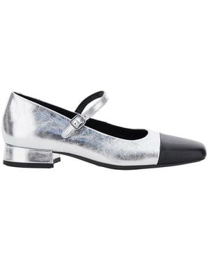 Vagabond Shoemakers 'Debby' Coloured Slingback Pump With Adjustable Strap - White