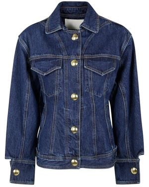 DARKPARK Gwen Denim Bustier Jacket - Blue
