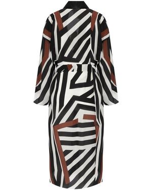 Max Mara Ovatte Cocoa Kaftan in Black | Lyst