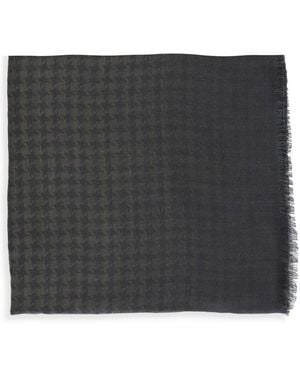 Altea Fringed Edge Scarf - Black