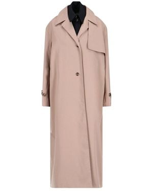ROKH Single-Breasted Coat - Natural