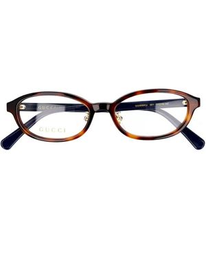 Gucci Rectangle Frame Glasses - Black