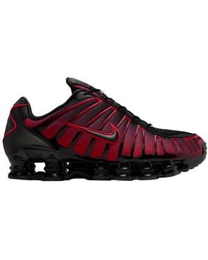Nike Shox Tl Lace-Up Trainers - Red