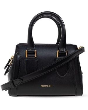 McQueen Birdee Mini Tote Bag - White