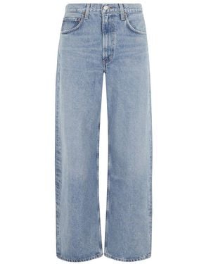 Agolde Low Curve Straight-Leg Jeans - Blue