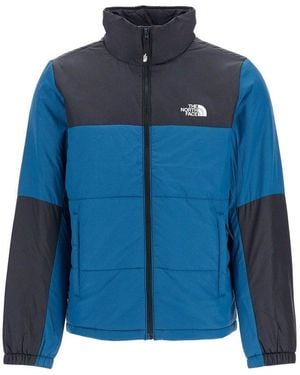 The North Face Gosei High-Neck Puffer Jacket - Blue