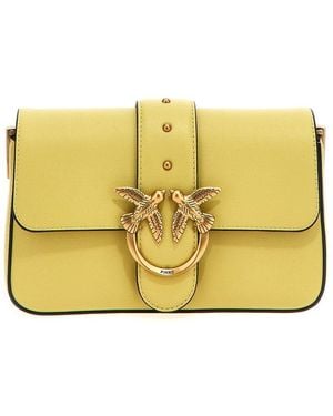 Pinko 'Love One Mini' Crossbody Bag - Yellow