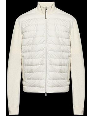 Moncler Padded Zip-Up Cardigan - Black
