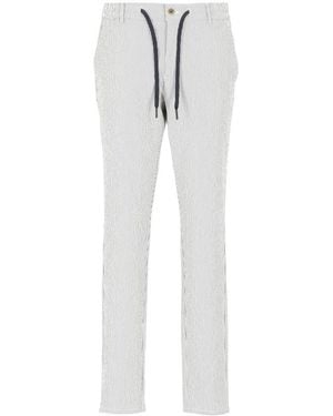 Berwich Spiaggia Drawstring Trousers - Grey