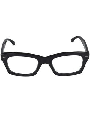Retrosuperfuture Numero 95 Rectangular Frame Glasses - Black