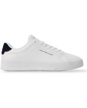 Tommy Hilfiger Court Lace-Up Trainers - White
