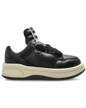 Rick Owens X Converse Lace-Up Low-Top Sneakers - Black