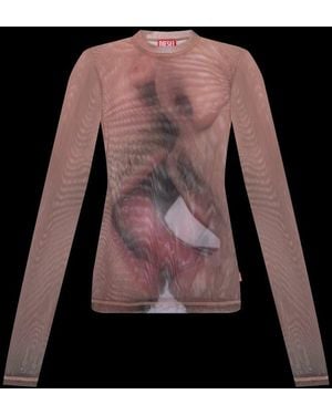 DIESEL X Tom Of Finland Foundation Pr-T-Sielar-Tom25-1 Long Sleeved Top - Black
