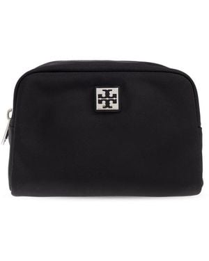 Tory Burch Virginia Cosmetic Case - Black