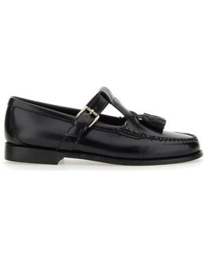 G.H. Bass & Co. Weejuns Tassel Flats - Black