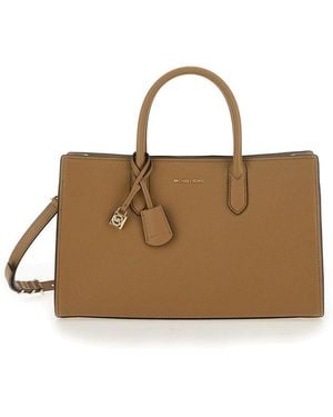 MICHAEL Michael Kors Scarlett Medium Satchel Bag - Brown