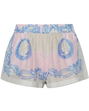 Versace Short Shorts - Blue