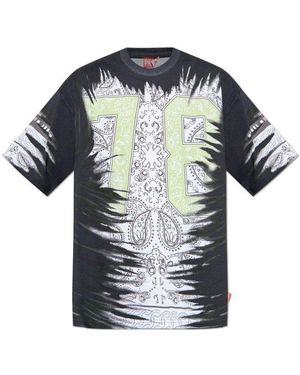 DIESEL Bandana 78 T-Shirt in White for Men | Lyst