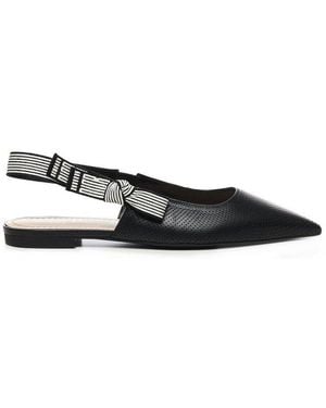 Dior Toujours Slingback Flats - Black