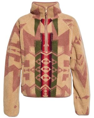 The Upside Half-Zip Jumper - Pink