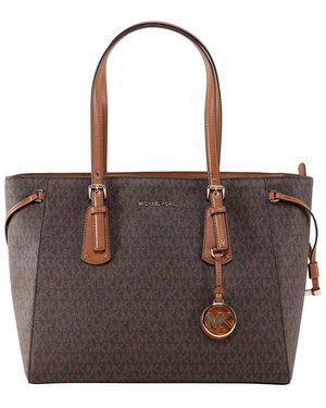 Mk voyager medium logo tote hot sale