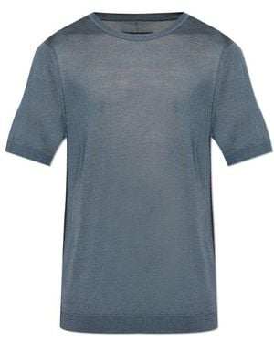 Rag & Bone Knit T-Shirt - Blue