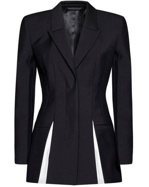 Givenchy Constrated Inserts Jacket - Black