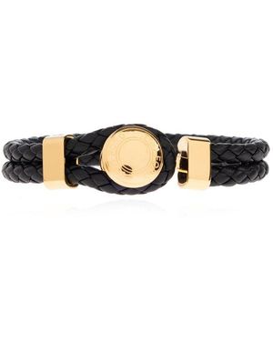 Tom Ford Leather Bracelet - Black