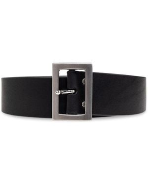 Rick Owens Buckle Belt - Black