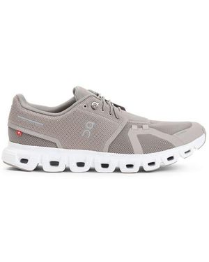 On Shoes Cloud 6 Lace-Up Sneakers - Grey