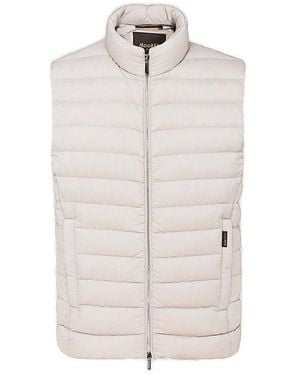Moorer Quilted Vest - White