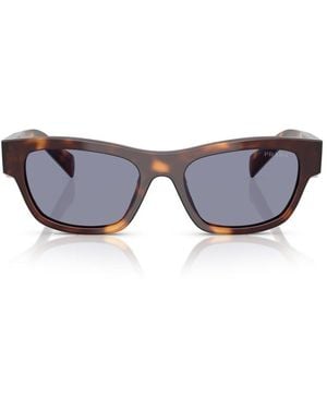 Prada Square-Frame Sunglasses - Purple