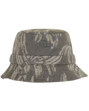 Jacquemus Le Gadjo Bucket Hat - Grey
