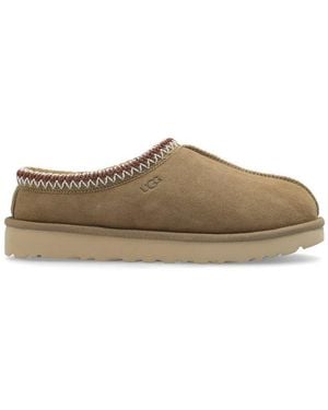 UGG Tasman Logo Embossed Slippers - Brown