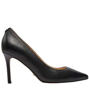 Guess Dabbey Logo Plaque Court Shoes - Black