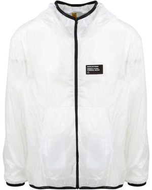 Moncler Genius Moncler X Fragment Hiroshi Fujiwara Logo Patch Windbreaker - White