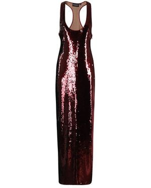 retroféte Bella Sequin Embellished Maxi Dress - Purple