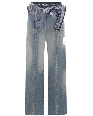 Maison Mihara Yasuhiro Jeans - Blue