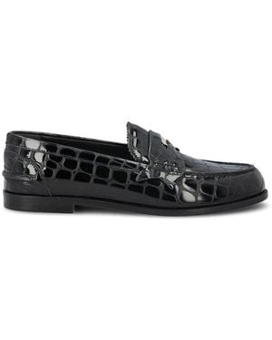 Christian Louboutin Penny Slip-On Loafers - Black