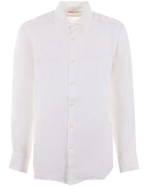 Mc2 Saint Barth Pamplona Long Sleeved Shirt - White