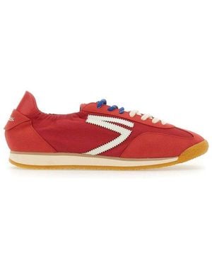 PURAAI 6.02 Phanter Basil Lace-up Trainers - Red